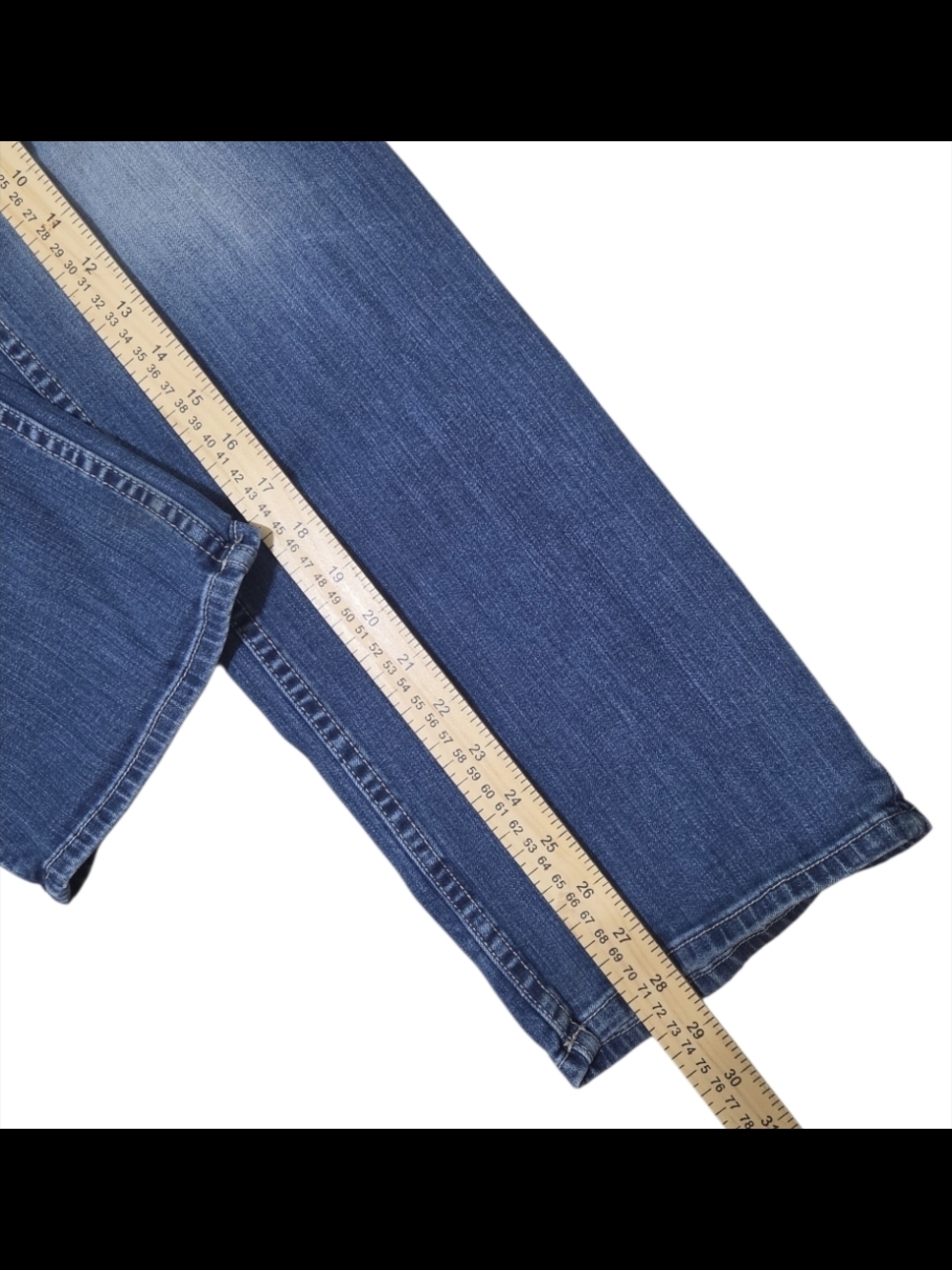 Calvin Klein Jeans Straight-Leg Denim in Medium Blue - Picture 7 of 14